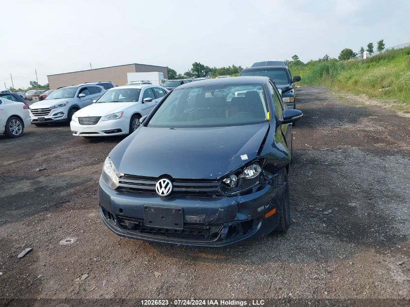 2011 Volkswagen Golf VIN: WVWDA7AJ1BW038710 Lot: 12026523