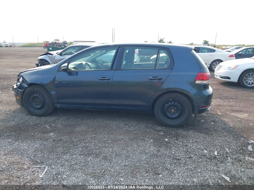 2011 Volkswagen Golf VIN: WVWDA7AJ1BW038710 Lot: 12026523