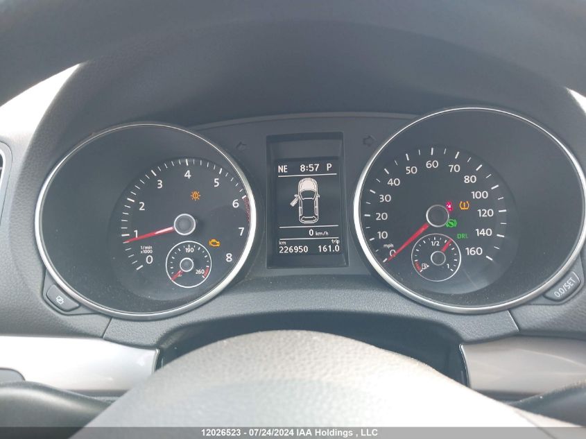 2011 Volkswagen Golf VIN: WVWDA7AJ1BW038710 Lot: 12026523