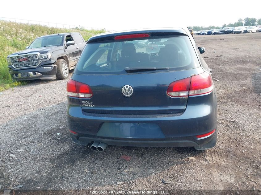 2011 Volkswagen Golf VIN: WVWDA7AJ1BW038710 Lot: 12026523