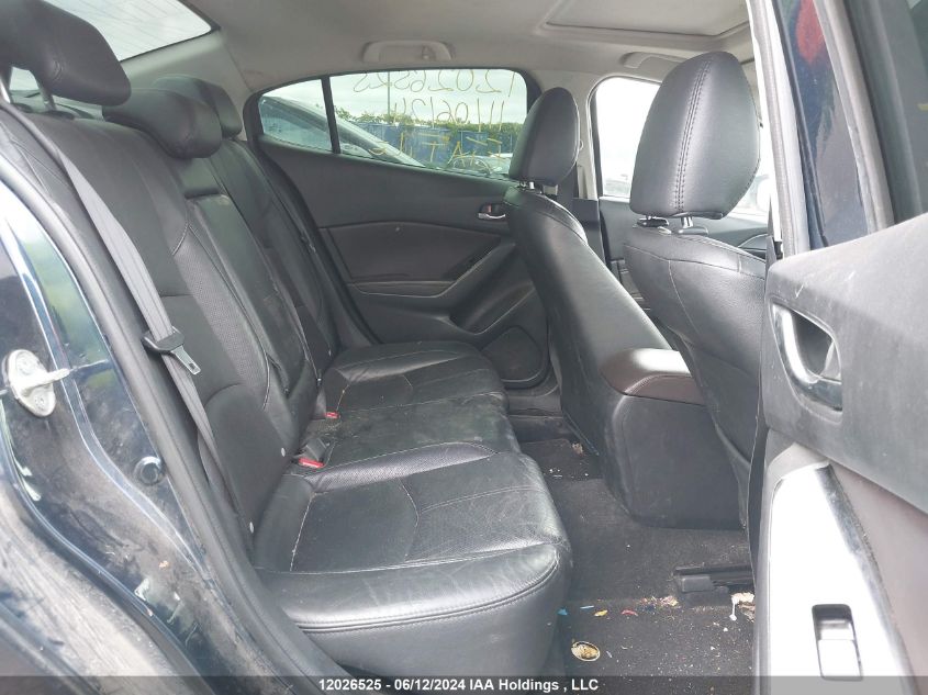 2018 Mazda 3 Grand Touring VIN: 3MZBN1W33JM230984 Lot: 12026525