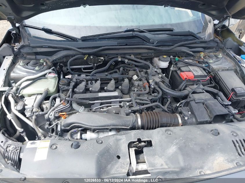 2019 Honda Civic Hatchback VIN: SHHFK7H93KU301624 Lot: 12026533