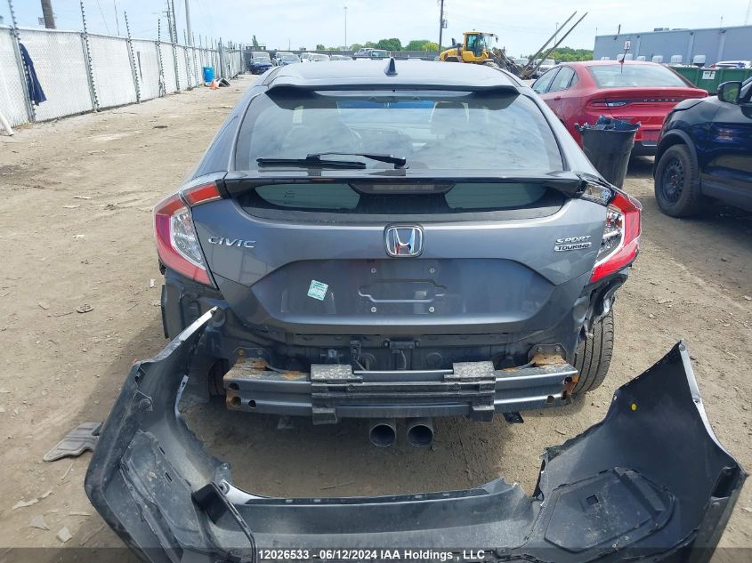 2019 Honda Civic Hatchback VIN: SHHFK7H93KU301624 Lot: 12026533