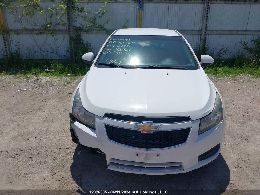 2014 Chevrolet Cruze Lt VIN: 1G1PC5SB5E7420121 Lot: 12026535