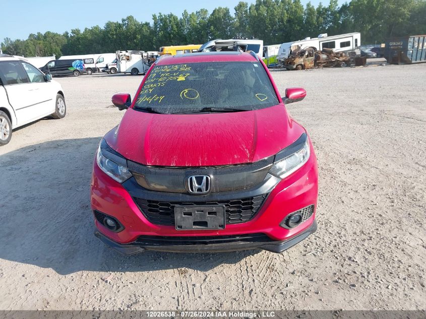 2019 Honda Hr-V VIN: 3CZRU6H2XKM107569 Lot: 12026538