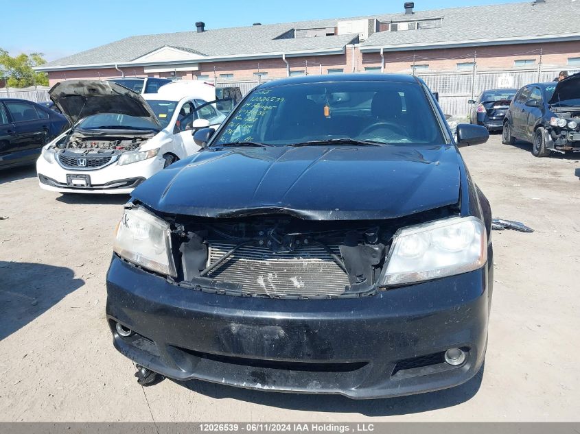 1C3CDZCB3EN121638 2014 Dodge Avenger Sxt