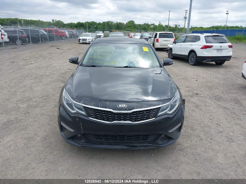 2019 Kia Optima VIN: 5XXGU4L38KG319017 Lot: 12026542