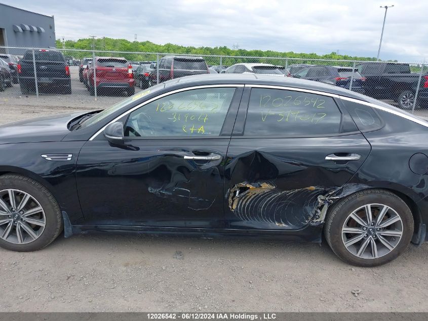 2019 Kia Optima VIN: 5XXGU4L38KG319017 Lot: 12026542