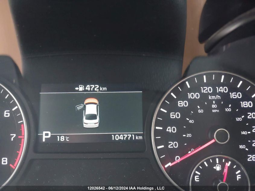 2019 Kia Optima VIN: 5XXGU4L38KG319017 Lot: 12026542