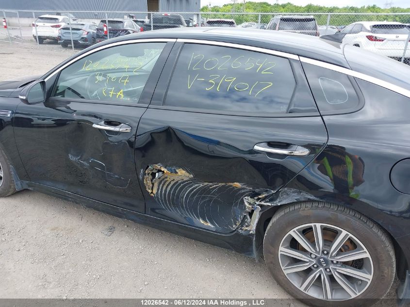 2019 Kia Optima VIN: 5XXGU4L38KG319017 Lot: 12026542