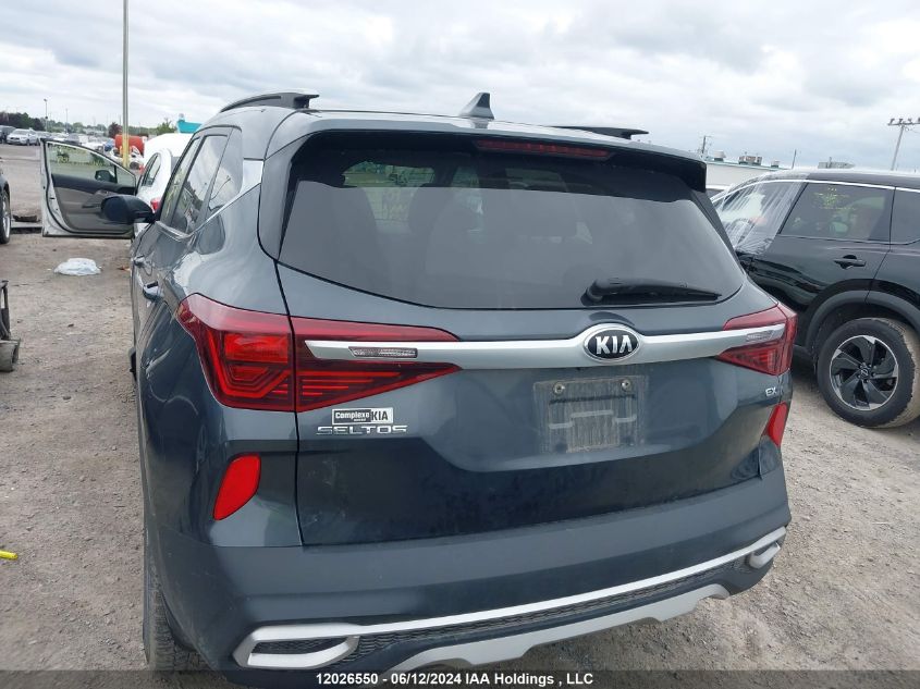 2021 Kia Seltos VIN: KNDEUCAA4M7109898 Lot: 12026550