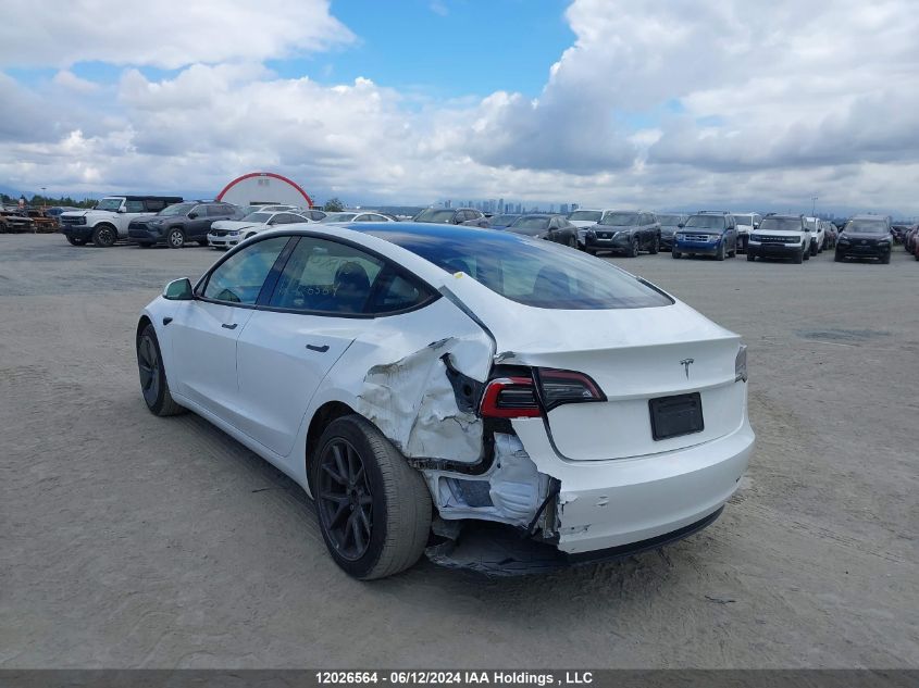 2023 Tesla Model 3 VIN: 5YJ3E1EA3PF512823 Lot: 12026564