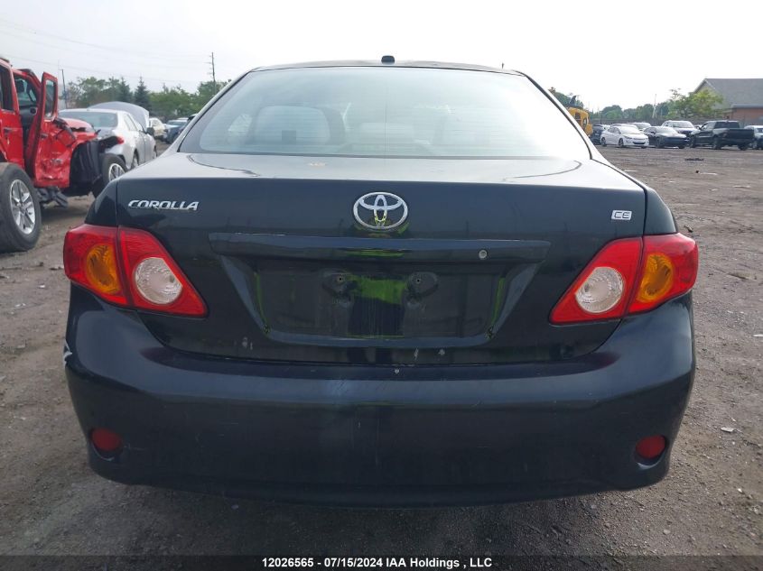 2009 Toyota Corolla Le VIN: 2T1BU40E99C094530 Lot: 12026565