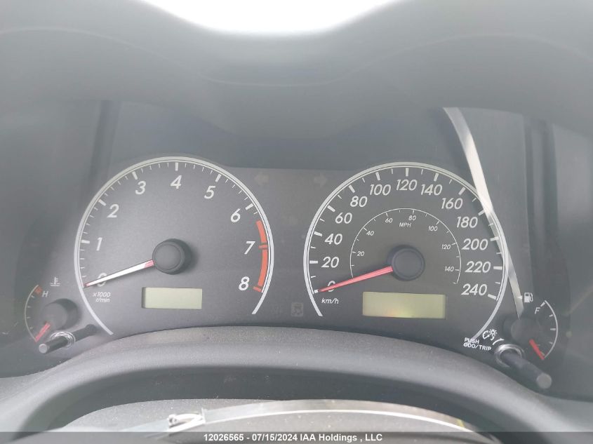 2009 Toyota Corolla Le VIN: 2T1BU40E99C094530 Lot: 12026565