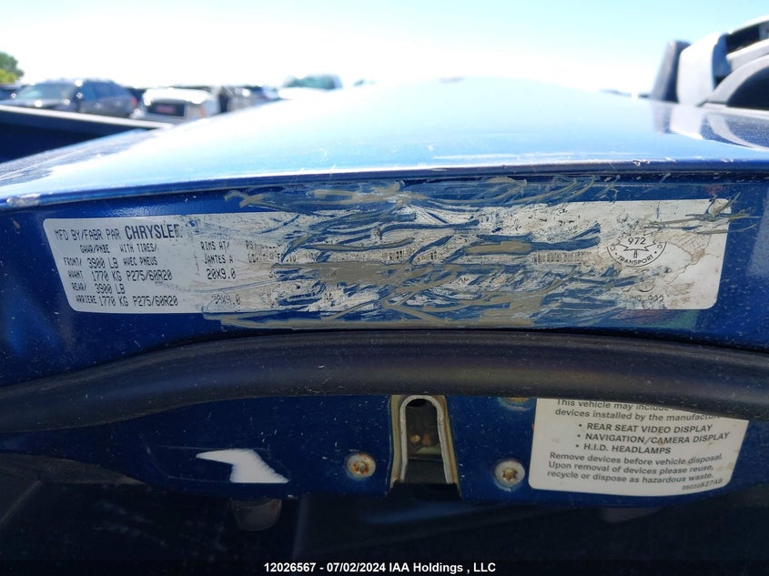 2009 Dodge Ram 1500 VIN: 1D3HV13TX9S716705 Lot: 12026567