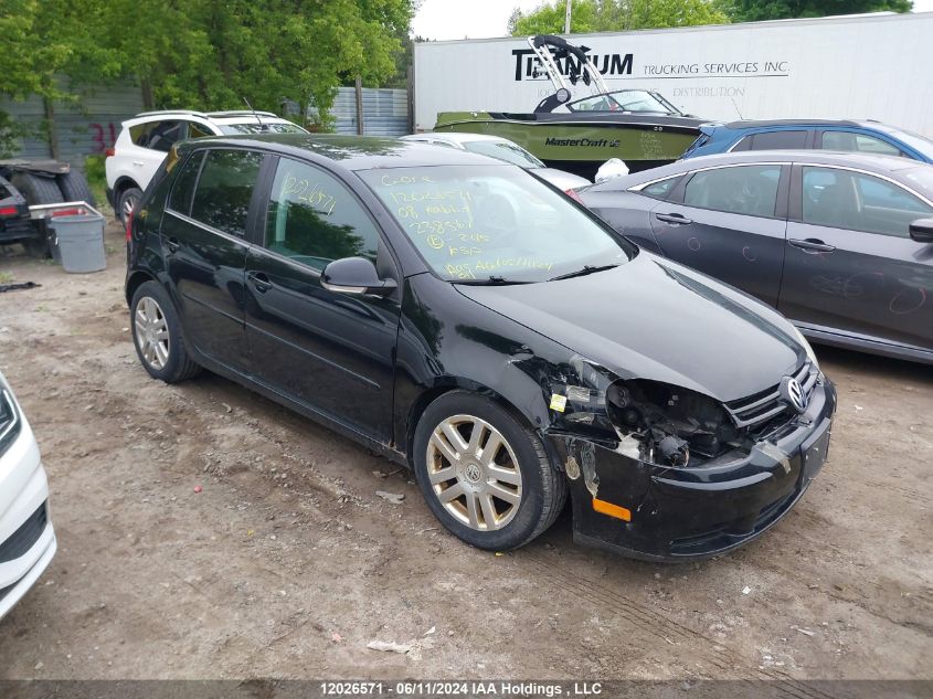 2008 Volkswagen Rabbit VIN: WVWCA71K78W238567 Lot: 12026571