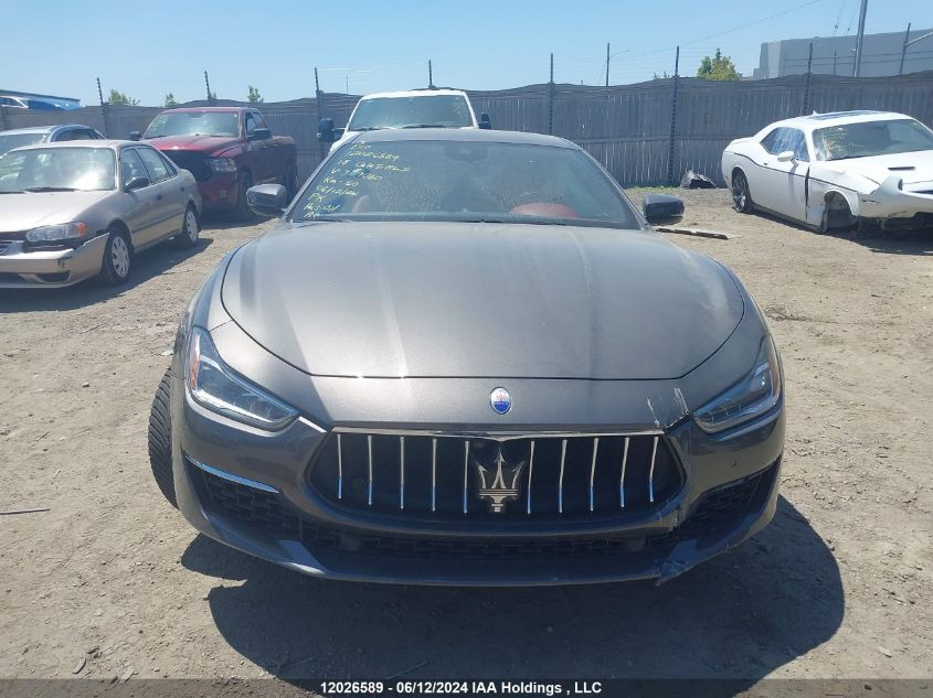 2018 Maserati Ghibli VIN: ZAM57YTLXJ1307060 Lot: 12026589