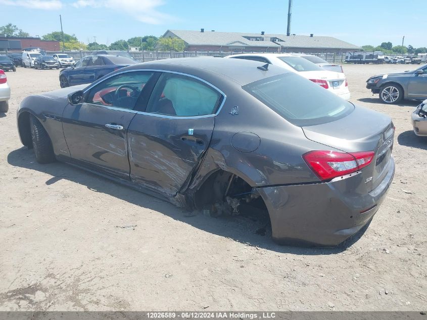 2018 Maserati Ghibli VIN: ZAM57YTLXJ1307060 Lot: 12026589