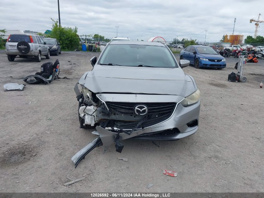 2014 Mazda Mazda6 VIN: JM1GJ1V58E1105117 Lot: 12026592