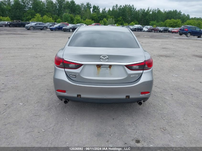 2014 Mazda Mazda6 VIN: JM1GJ1V58E1105117 Lot: 12026592