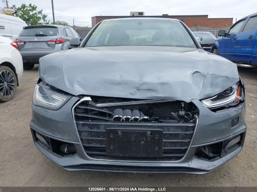 2014 Audi A4 VIN: WAUFFCFLXEN032280 Lot: 12026601