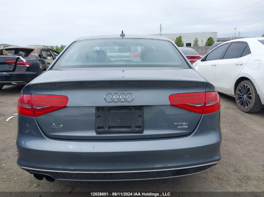 2014 Audi A4 VIN: WAUFFCFLXEN032280 Lot: 12026601
