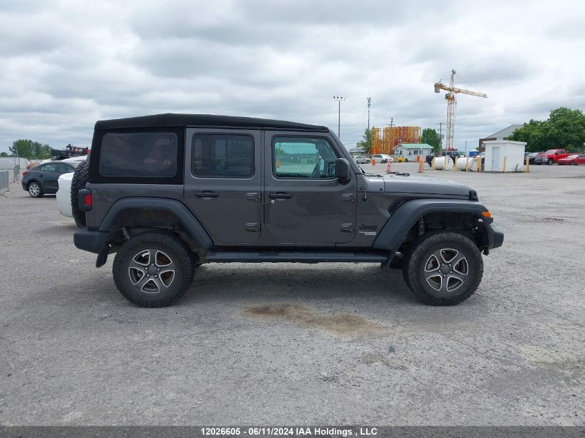 2021 Jeep Wrangler Unlimited Sport VIN: 1C4HJXDG2MW732097 Lot: 12026605