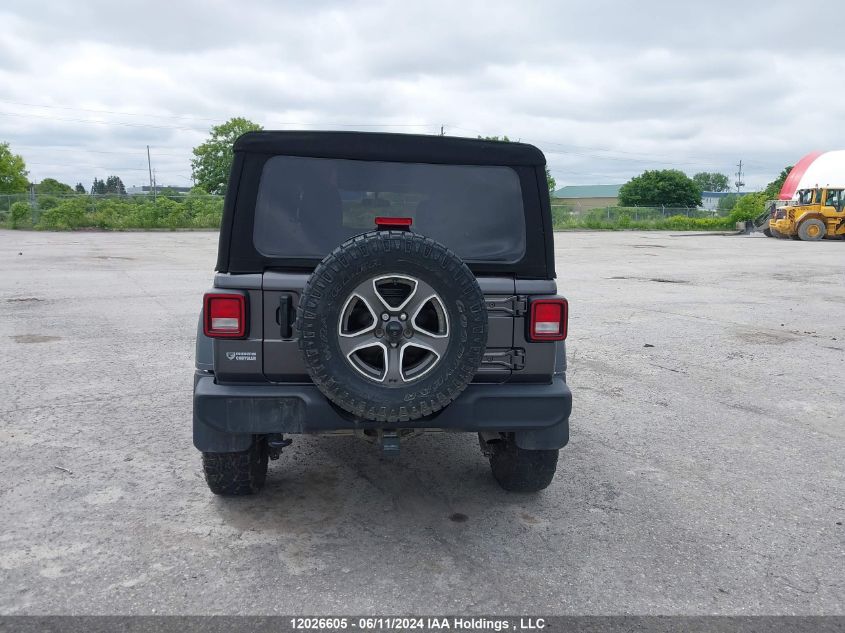 2021 Jeep Wrangler Unlimited Sport VIN: 1C4HJXDG2MW732097 Lot: 12026605