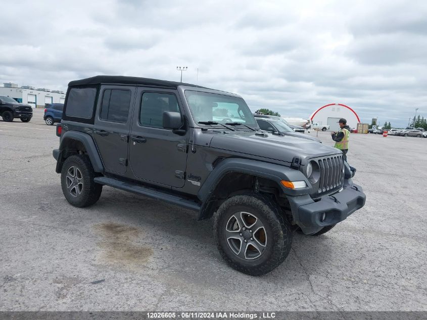 2021 Jeep Wrangler Unlimited Sport VIN: 1C4HJXDG2MW732097 Lot: 12026605