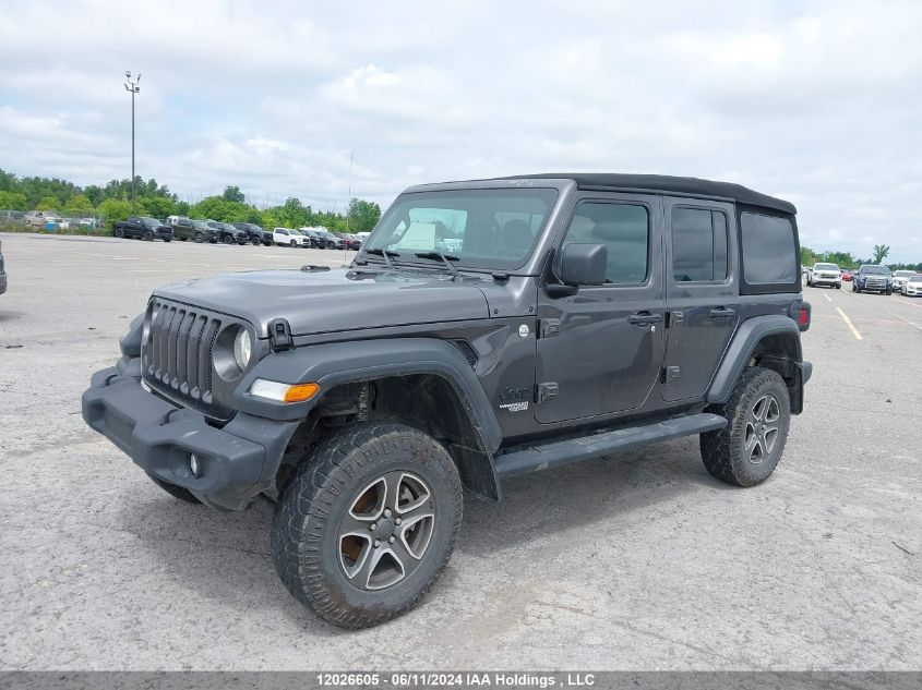 2021 Jeep Wrangler Unlimited Sport VIN: 1C4HJXDG2MW732097 Lot: 12026605