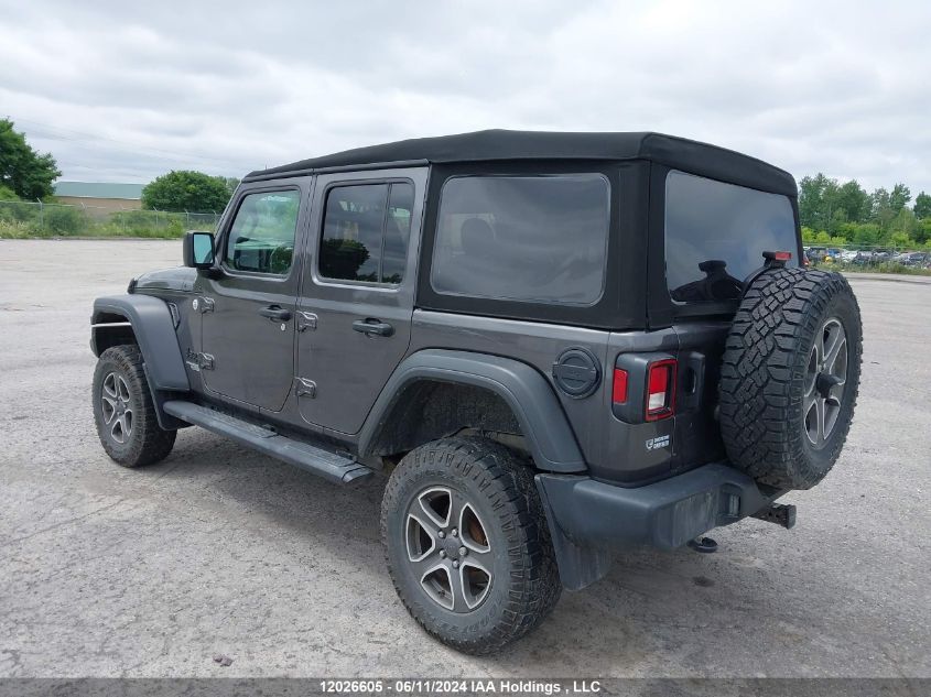 2021 Jeep Wrangler Unlimited Sport VIN: 1C4HJXDG2MW732097 Lot: 12026605