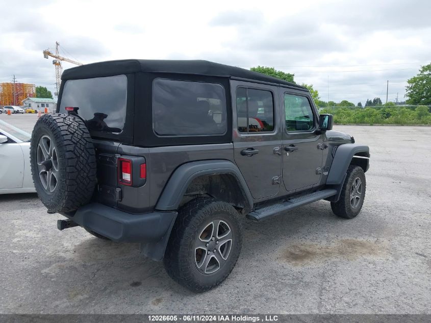 2021 Jeep Wrangler Unlimited Sport VIN: 1C4HJXDG2MW732097 Lot: 12026605