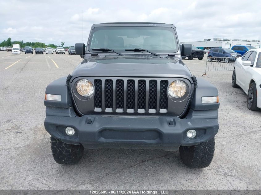 2021 Jeep Wrangler Unlimited Sport VIN: 1C4HJXDG2MW732097 Lot: 12026605