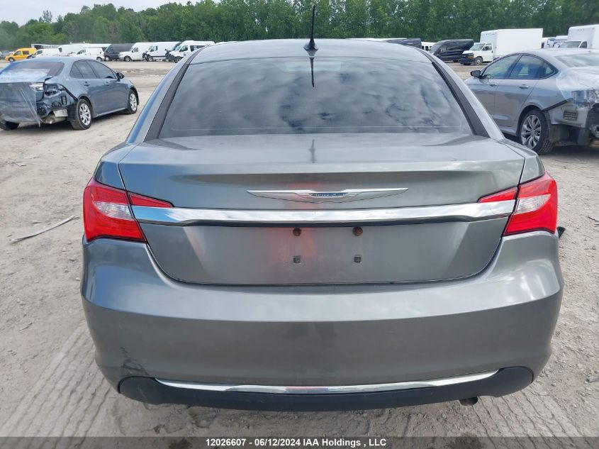 2012 Chrysler 200 Lx VIN: 1C3CCBAB9CN219115 Lot: 12026607