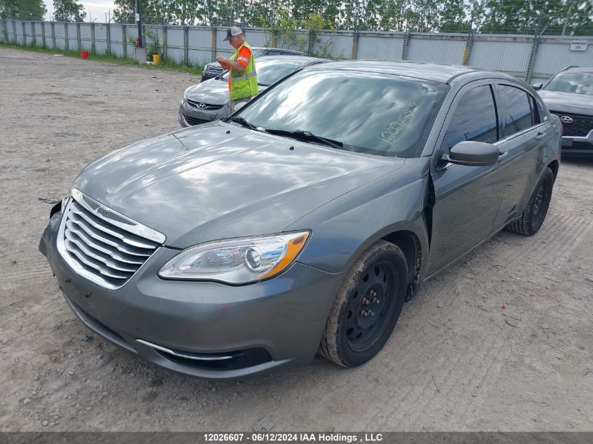 2012 Chrysler 200 Lx VIN: 1C3CCBAB9CN219115 Lot: 12026607