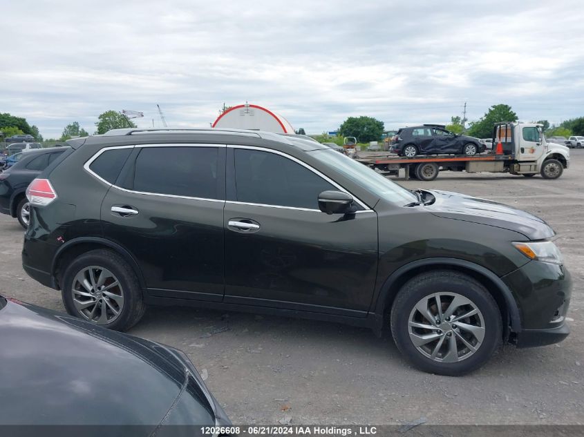2015 Nissan Rogue S/Sl/Sv VIN: 5N1AT2MV9FC881586 Lot: 12026608