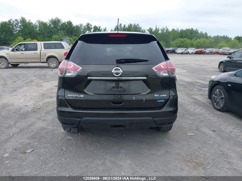 2015 Nissan Rogue S/Sl/Sv VIN: 5N1AT2MV9FC881586 Lot: 12026608