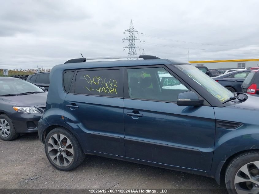 2012 Kia Soul +/!/Sport VIN: KNDJT2A61C7419089 Lot: 12026612