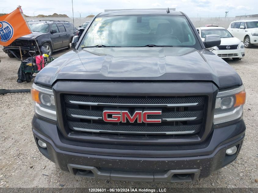 2014 GMC Sierra K1500 Slt VIN: 3GTU2VEC4EG417698 Lot: 12026631