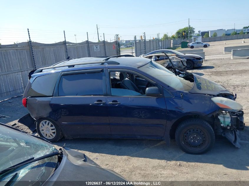 2006 Toyota Sienna Ce VIN: 5TDZA29C46S416331 Lot: 12026637