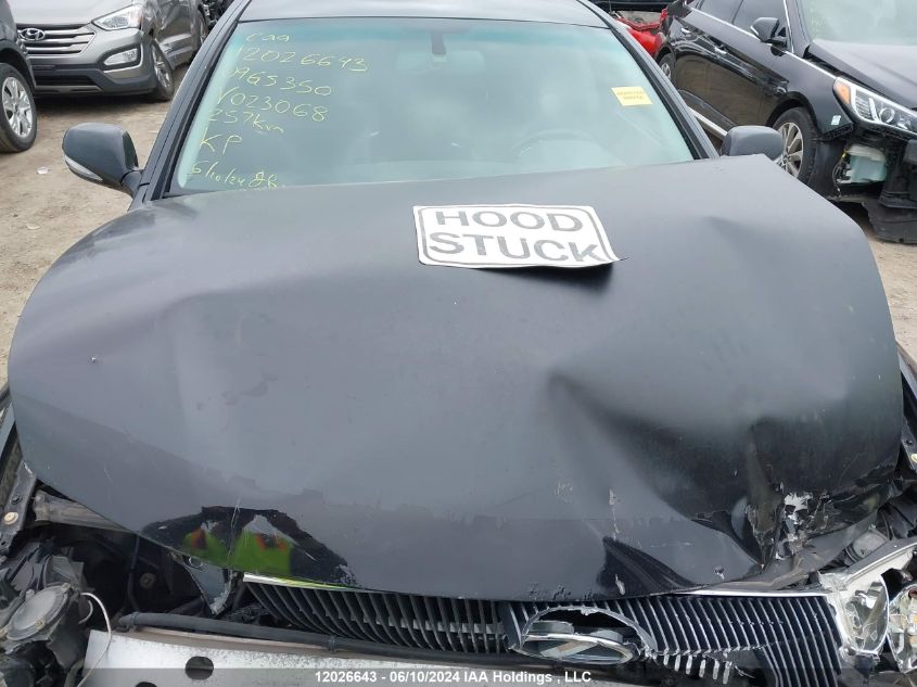 2009 Lexus Gs 350 VIN: JTHCE96S590023068 Lot: 12026643