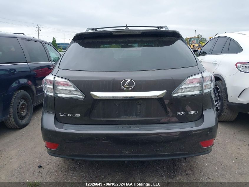 2010 Lexus Rx 350 VIN: JTJBK1BA3A2416061 Lot: 12026649