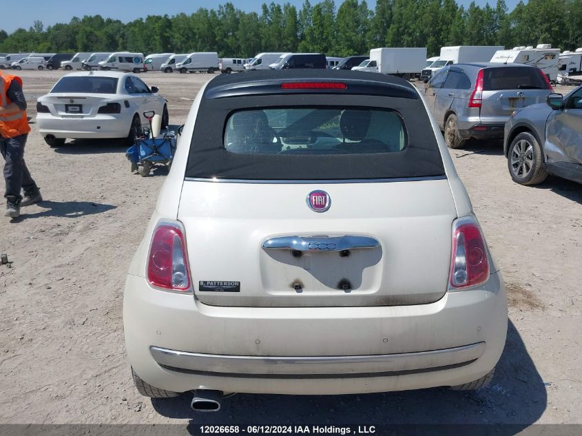 2014 Fiat 500 Lounge VIN: 3C3CFFER0ET249144 Lot: 12026658