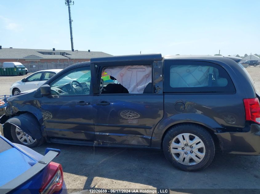 2016 Dodge Grand Caravan Se VIN: 2C4RDGBG0GR182877 Lot: 12026659