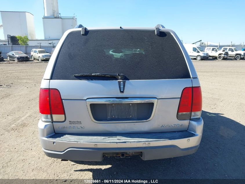 2004 Lincoln Aviator VIN: 5LMEU88H24ZJ41892 Lot: 12026661