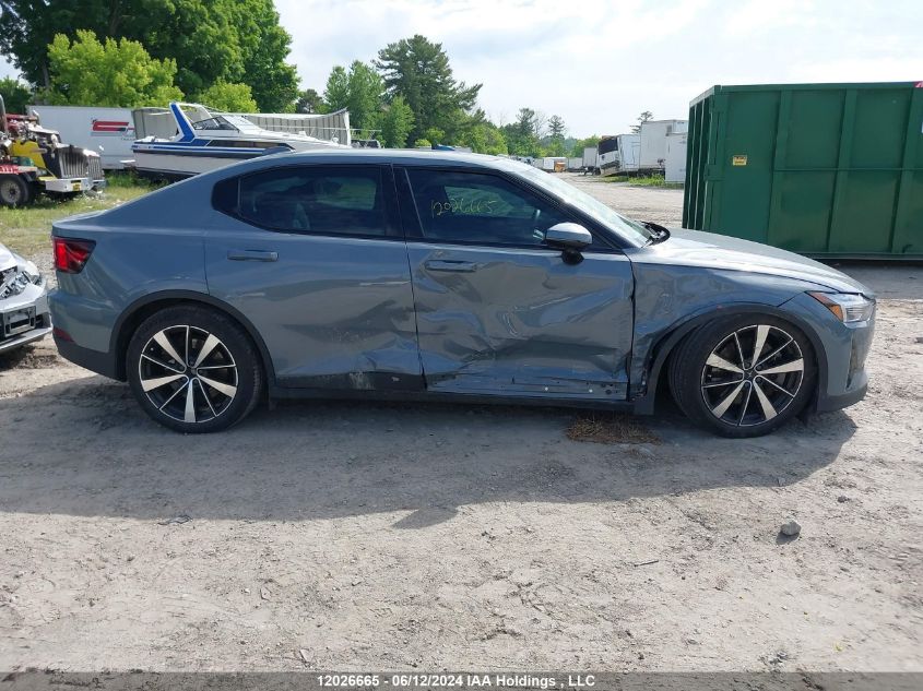 2022 Polestar 2 VIN: LPSED3KA8NL084696 Lot: 12026665
