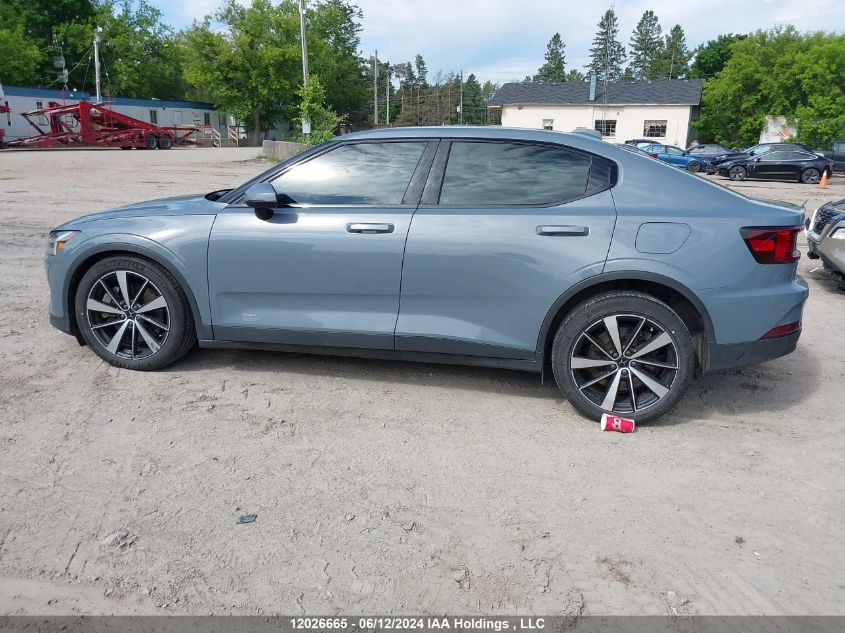 2022 Polestar 2 VIN: LPSED3KA8NL084696 Lot: 12026665