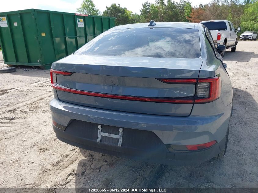 2022 Polestar 2 VIN: LPSED3KA8NL084696 Lot: 12026665