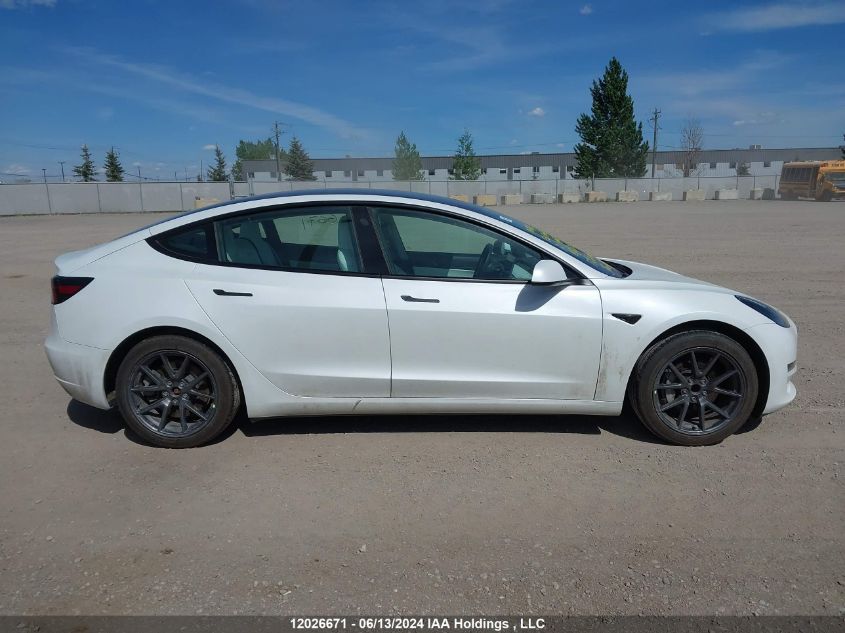 2021 Tesla Model 3 VIN: 5YJ3E1EA4MF861873 Lot: 12026671