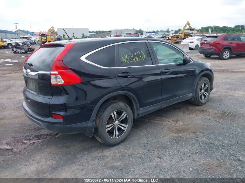 2015 Honda Cr-V VIN: 2HKRM3H3XFH002796 Lot: 12026672